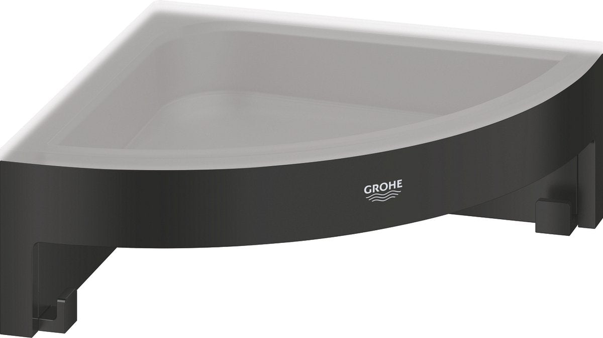Grohe start cube hoek douchetray - matte black
