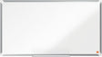 Nobo premium plus widescreen magnetisch whiteboard staal - met pennengoot - inclusief whiteboard marker - 890x500mm