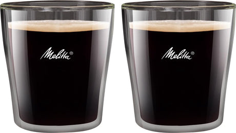 Melitta dubbelwandig espresso glas (set 2 stuks)