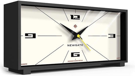 Newgate thunderbird - staande klok - zwart creme