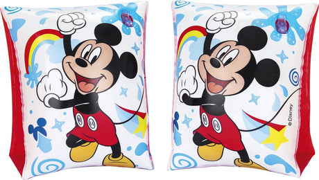 Bestway mickey opblaasbare zwembandjes 23x15cm - zwemband 23 cm