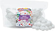 Colorations pompons wit knutselmateriaal 100 stuks - creatieve hobby.