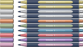 Schneider schrijfwaren schneider paint-it 050 - rollerball metallic - 0.4mm - 10 stuks - s-ml05011503