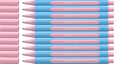 Schneider schrijfwaren schneider balpen - slider edge pastel - xb - pastel rose - 10 stuks - s-152229-10