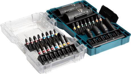 Makita schroefbitset met krachtkoppen 30-delig - e-07060 met hard case