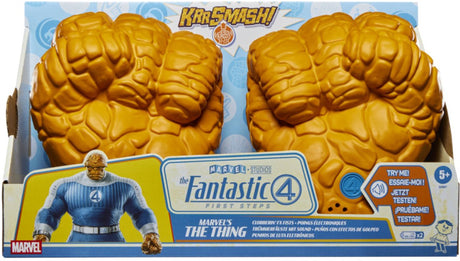 Hasbro marvel studios’ the fantastic four: first steps marvel's the thing, vuisten met dreuneffecten, vanaf 5 jaar one size