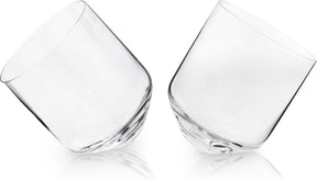 Viski rolling whiskeyglas - kristal - 354ml - 2 stuks