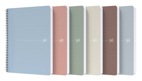Oxford my rec'up - 100% recycled notitieboek - a4 - 1 stuk - geruit - 90 vel - assorti