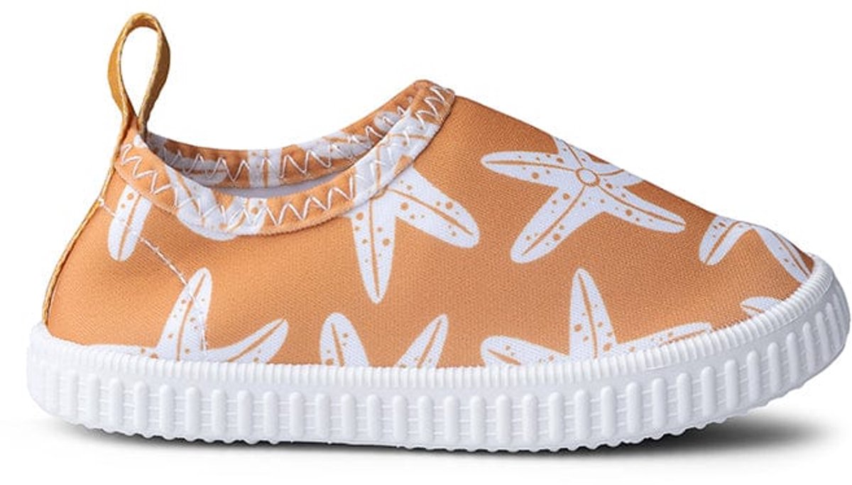Swim essentials - waterschoentjes - 0-7 jaar - oranje - 19-32 - sterrenprint - uv bescherming - antislip 32