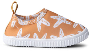 Swim essentials - waterschoentjes - 0-7 jaar - oranje - 19-32 - sterrenprint - uv bescherming - antislip 32