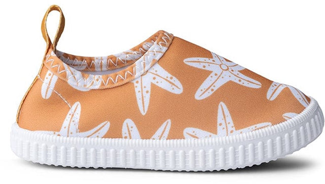 Swim essentials - waterschoentjes - 0-7 jaar - oranje - 19-32 - sterrenprint - uv bescherming - antislip 32