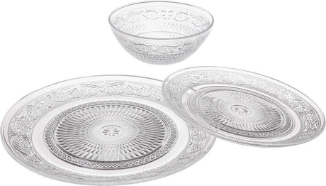 Secret de gourmet 18-delig kristallook servies voor 6 personen