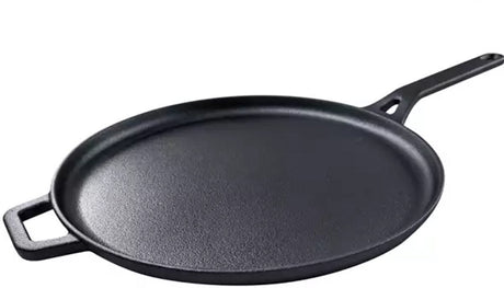 Kinghoff kh1895 gietijzeren pannenkoekenpan - ø29 cm, ideaal voor bakken, braden en grillen