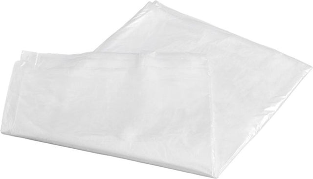 Proplus grondzeil 4 x 6 m – voor tent en caravanvoortent – weekmakervrij ldpe 0,03 mm – transparant