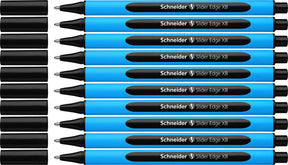 Schneider schrijfwaren schneider balpen - slider edge - xb - zwart - 10 stuks - s-152201-10