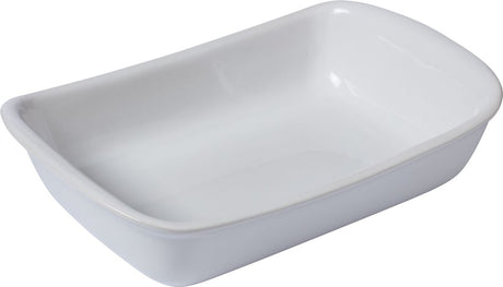 Pyrex - supreme ovenschaal rechthoek 3,2 liter - wit - keramiek