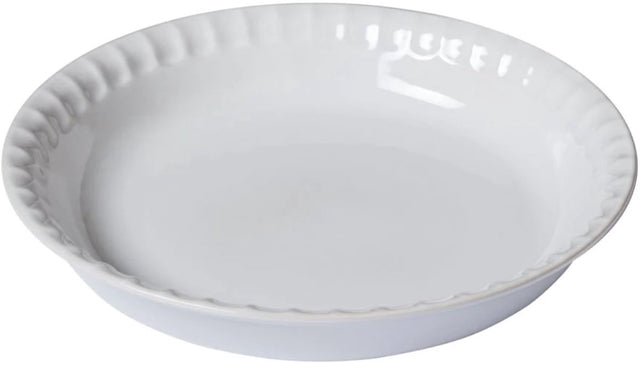Pyrex - supreme taartvorm ø 24 cm - wit - keramiek