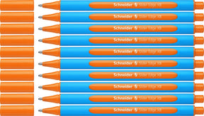 Schneider schrijfwaren schneider balpen - slider edge - xb - oranje - 10 stuks - s-152206-10