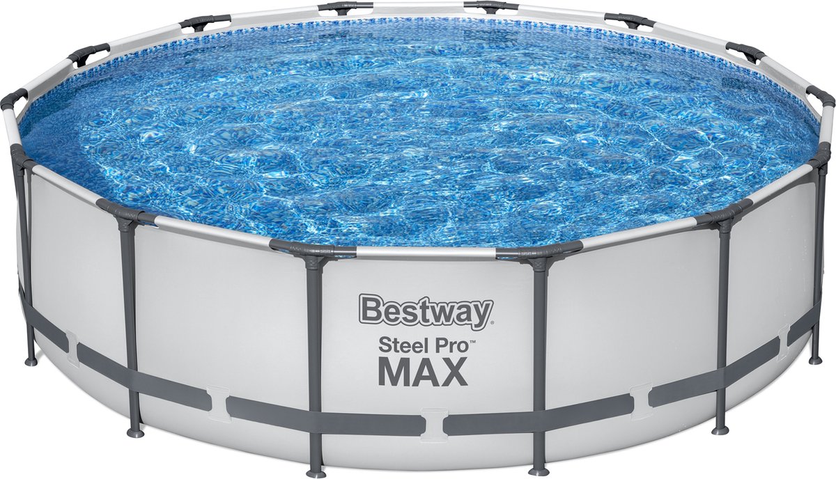 Bestway steel pro max rond bovengronds zwembadset 4,27 m x 1,07 m
