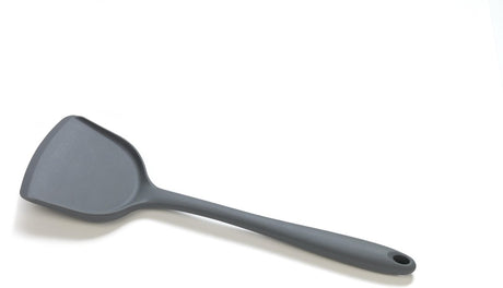 Basic culinair wokspatel - siliconen - 32cm - grijs