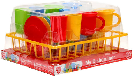 Playgo serviesset 30-delig - speelgoedservies - multicolor
