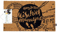 Harry potter mischief managed unisex deurmat - meerkleurig - standard