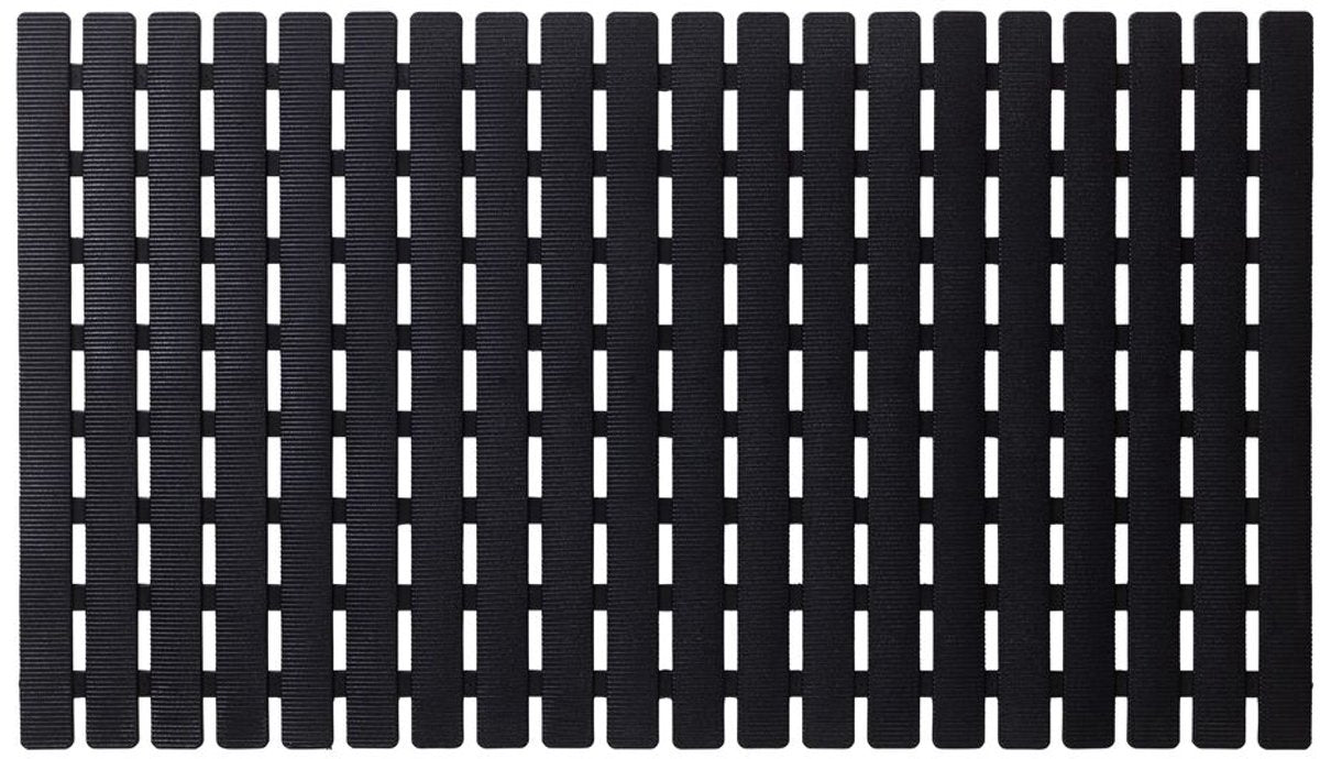 Sealskin nora - antislip badmat - 39x69 cm -zwart