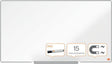 Nobo impression pro widescreen magnetisch whiteboard van staal - met pennengoot - inclusief whiteboard marker - 890x500mm - wit