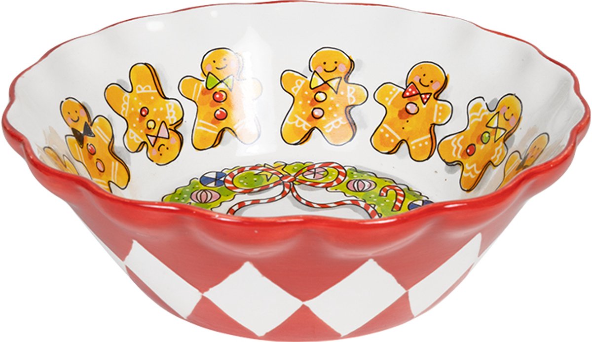 Blond amsterdam , specials, christmas: serveerschaal 23 cm