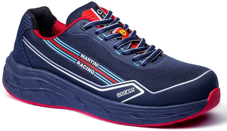 Sparco martini racing corsica werkschoenen s1ps - blauw rood - maat 46