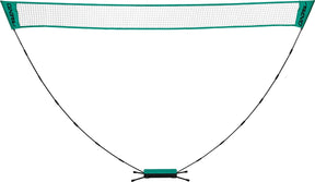 Avento badmintonnet in box - groen zwart - net 270 x 23 cm - hoogte 150 cm - compact en lichtgewicht