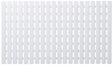 Sealskin nora - antislip badmat - 39x69 cm -wit