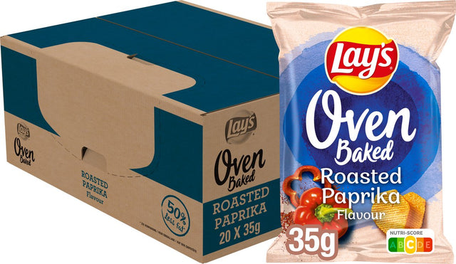 Lay's lay’s oven baked paprika chips (20x35gr)
