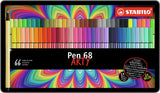 Stabilo pen 68 - viltstift - arty - metalen set 65 st.