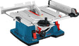 Bosch stationaire machine gts 10 xc (afzuigadapter, bewaring voor bijkomend zaagblad, duwstok, hoekaanslag, parallelgeleider, zaagblad 254 x 30 mm)