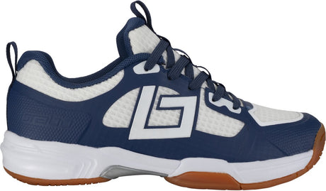 Brabo tribute junior indoor hockeyschoenen navy white