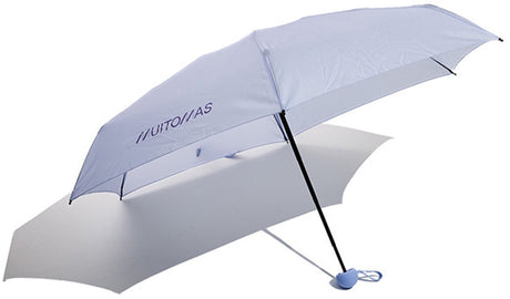 Muitomas paraplu compact - lichtgwicht – telescopische steel - antisliphandgreep - koord en hoes - violet