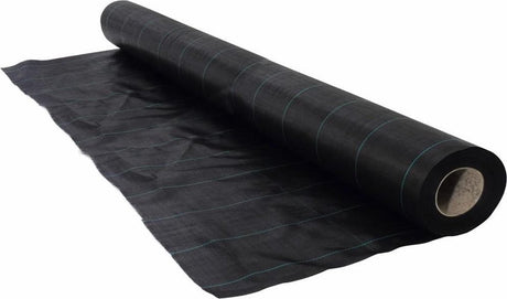 Nature - gronddoek - 2,1 x 25m - 100 g m² - zwart - anti-worteldoek
