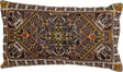 Bloomingville emalie cushion, brown, cotton