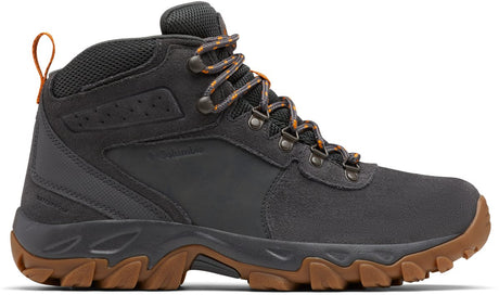 Columbia newton ridge™ plus ii suede wp heren wandelschoenen - dark grey, gold amber 43