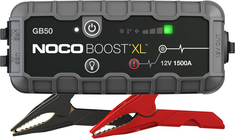 Noco lithium jump starter boost xl gb50 - starthulp 1500 ampère – usb lader voor smartphone tablet - 200 lumen led zaklamp