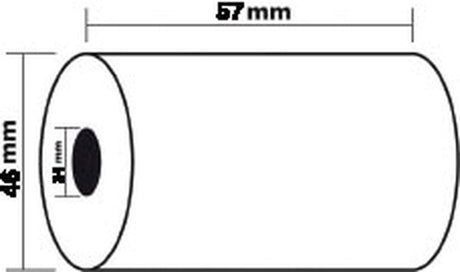 Exacompta printerpapier rekenrol bc mc 57x46x12 5x