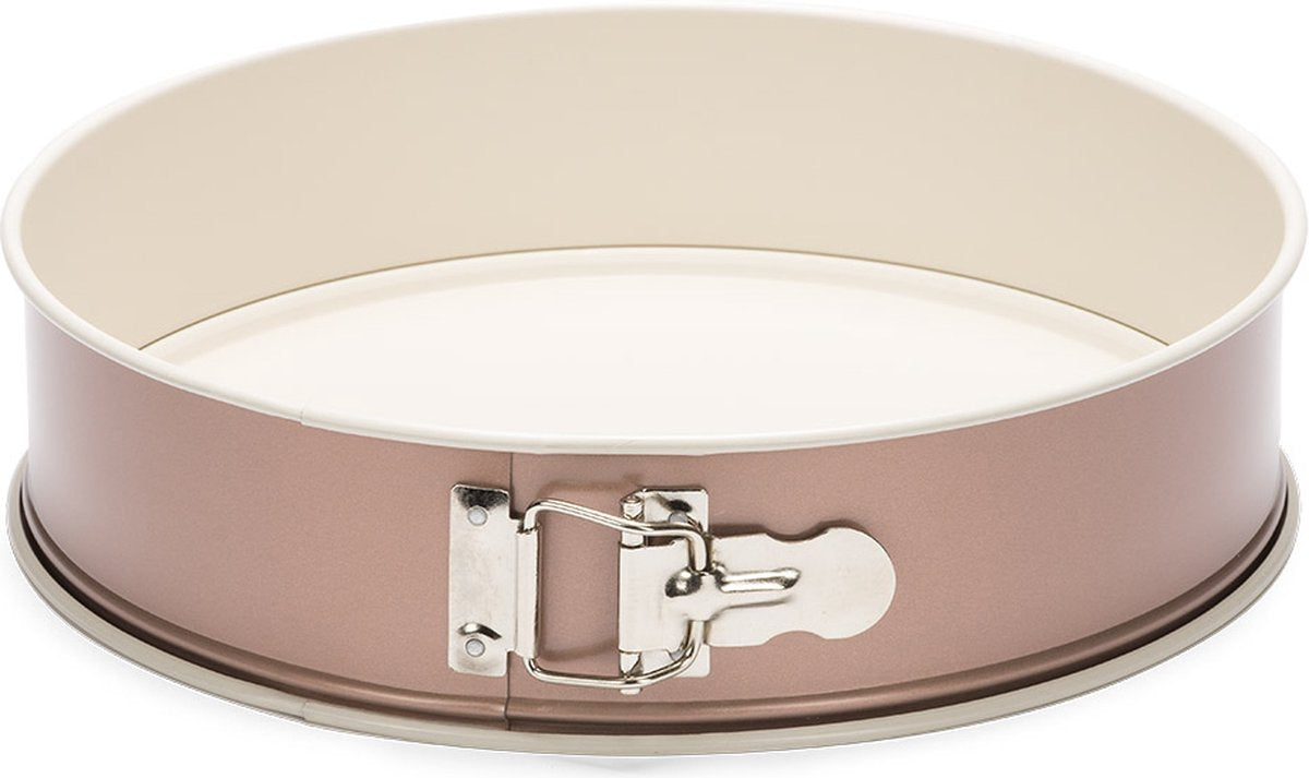 Patisse springvorm - anti-aanbak - rond - rose goud - ø 26 cm - bakvorm - taartvorm