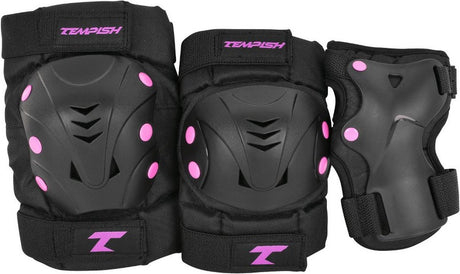 Tempish - taky - skatebescherming - 3-pack - volwassenen - roze - complete set voor skaten - maat s