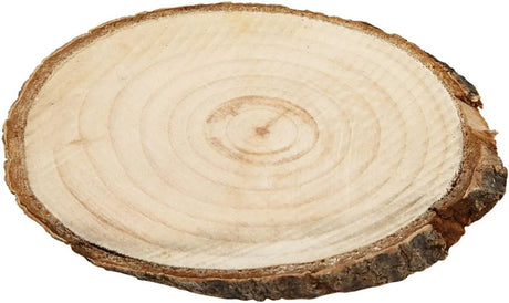 Creativ company houten schijven, circa 9,5x6 cm, 12 stuks