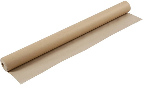 Creotime kraft papier op rol, b: 96 cm, 130 gr, bruin, 30 m, 1 rol