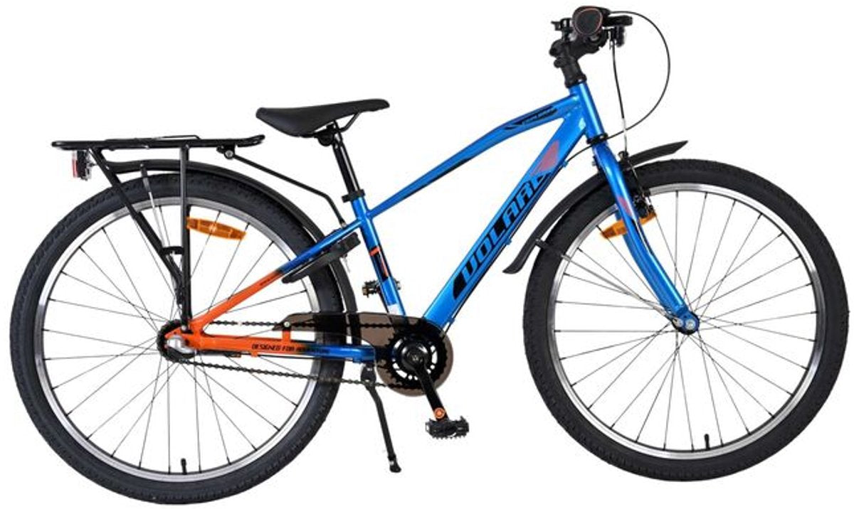 Volare explorer kinderfiets - jongens - 24 inch - blauw - shimano nexus 3
