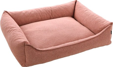 Flamingo avalon - mand honden - mand avalon rechthoekig+rits oud roze 100x80x25cm - 1st - 137835 - 1st