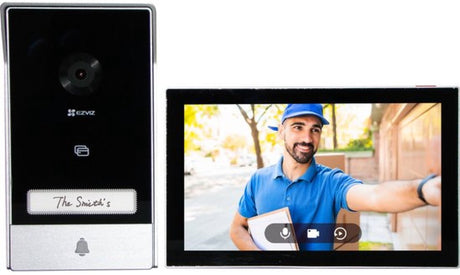 Ezviz hp7 video intercom 2k – deurintercom met 7-inch touchscreen – deur- en poortontgrendeling op afstand – wi-fi 6