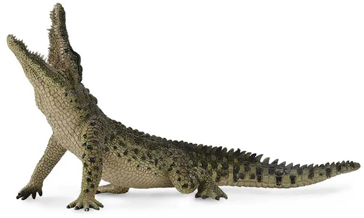 Collecta figurine - nijlkrokodil - (xl) - wilde dieren - handgeschilderd - miniatuur